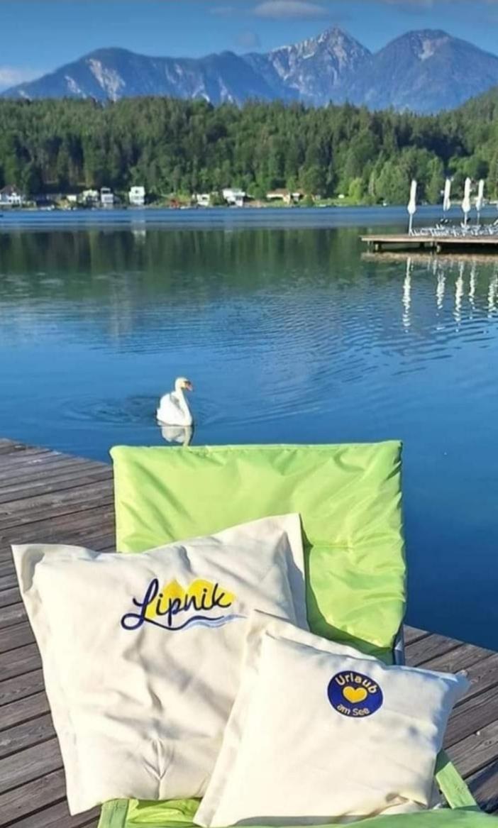 Ferienwohnungen Lipnik Am See Sankt Kanzian am Klopeiner See المظهر الخارجي الصورة
